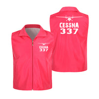 Thumbnail for Cessna 337 & Plane Designed Thin Style Vests