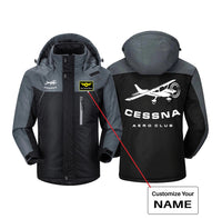 Thumbnail for Cessna Aeroclub Designed Thick Winter Jackets