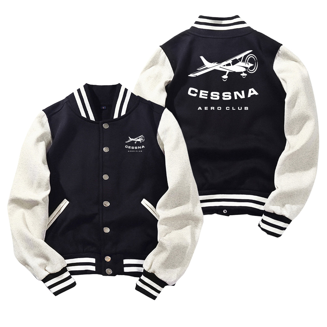 Cessna Aeroclub Designed Baseball Style Jackets
