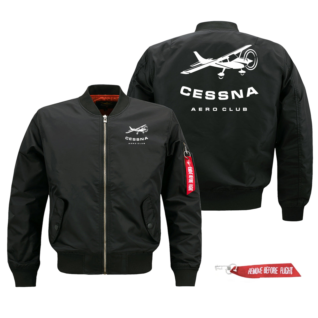 Cessna Aeroclub Designed Pilot Jackets (Customizable)