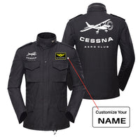 Thumbnail for Cessna Aeroclub Designed Military Coats