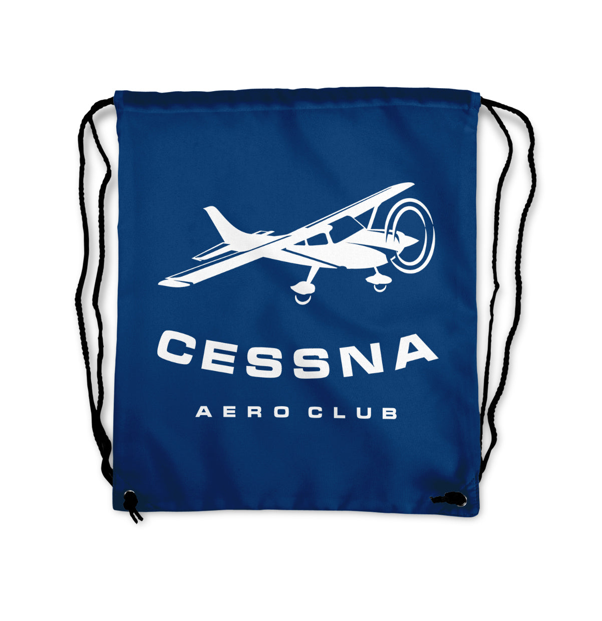 Cessna Aeroclub Designed Drawstring Bags