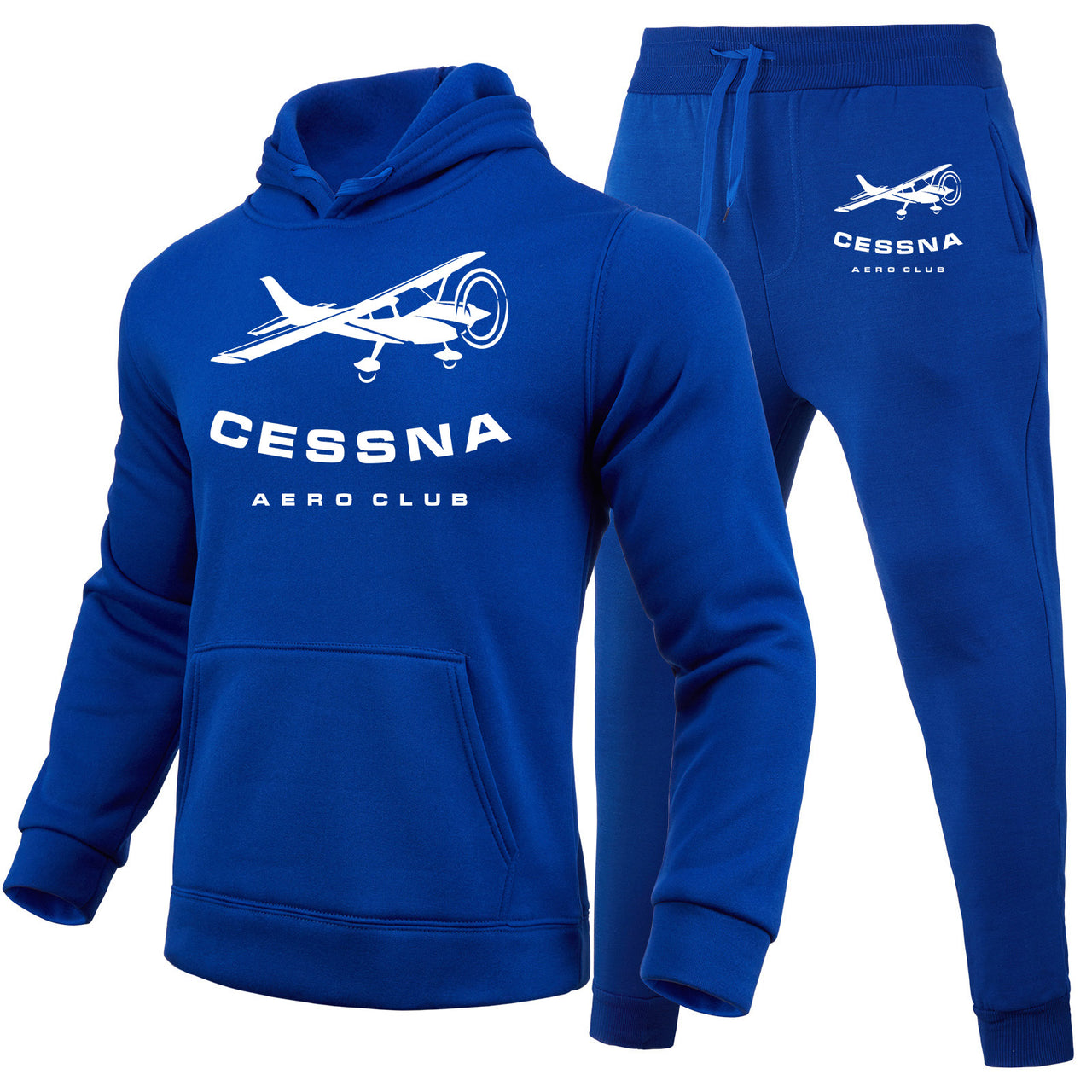 Cessna Aeroclub Designed Hoodies & Sweatpants Set