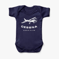Thumbnail for Cessna Aeroclub Designed Baby Bodysuits