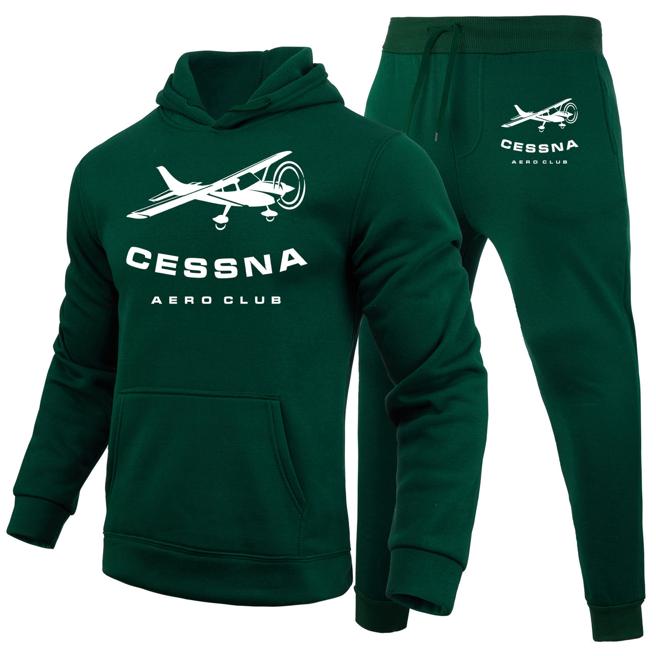 Cessna Aeroclub Designed Hoodies & Sweatpants Set
