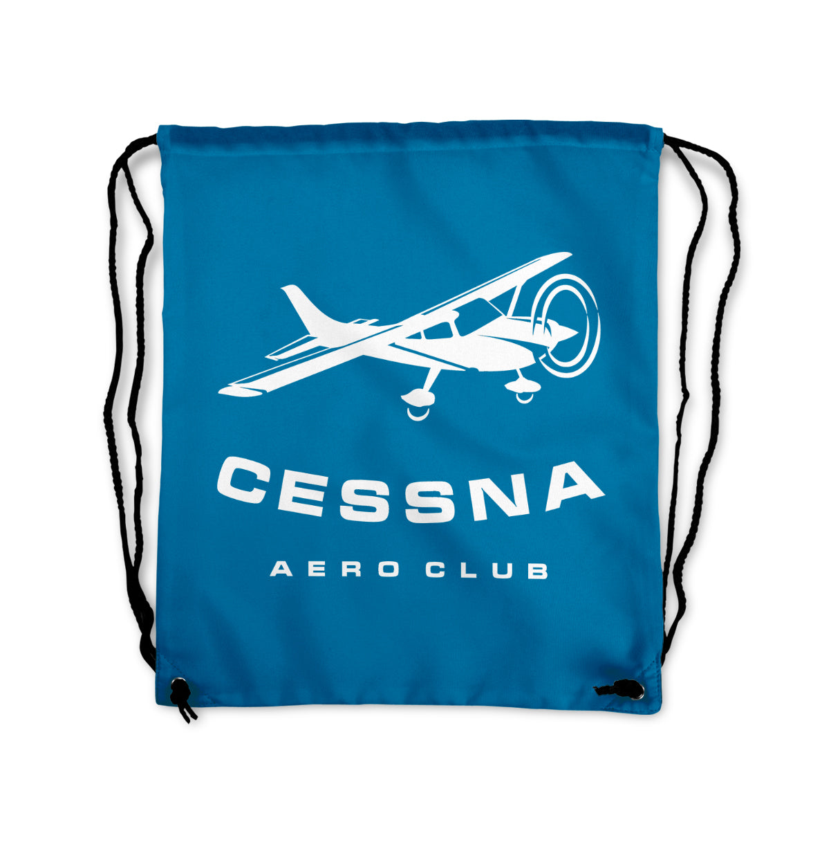 Cessna Aeroclub Designed Drawstring Bags