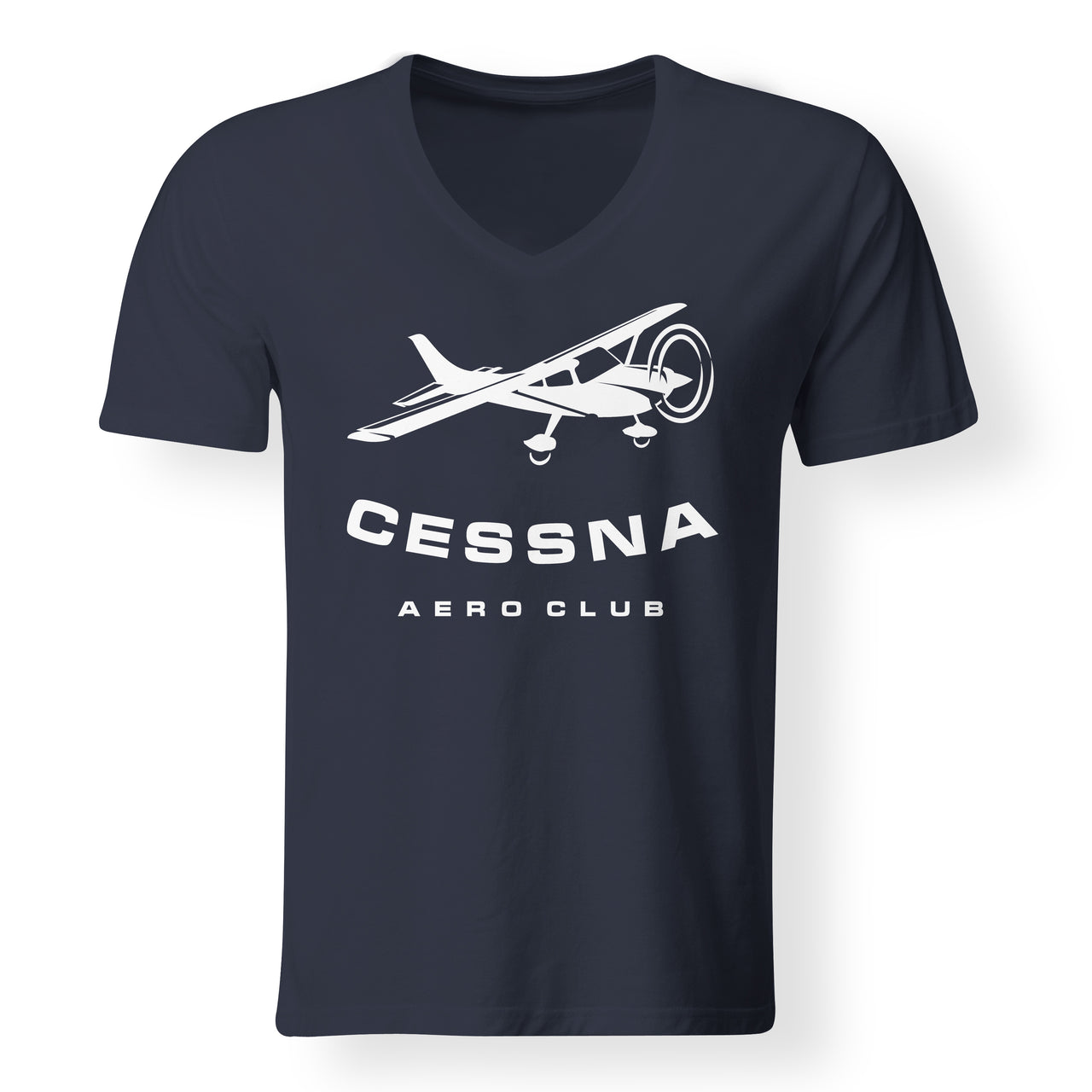 Cessna Aeroclub Designed V-Neck T-Shirts
