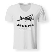 Thumbnail for Cessna Aeroclub Designed V-Neck T-Shirts