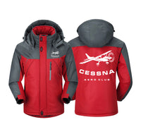 Thumbnail for Cessna Aeroclub Designed Thick Winter Jackets