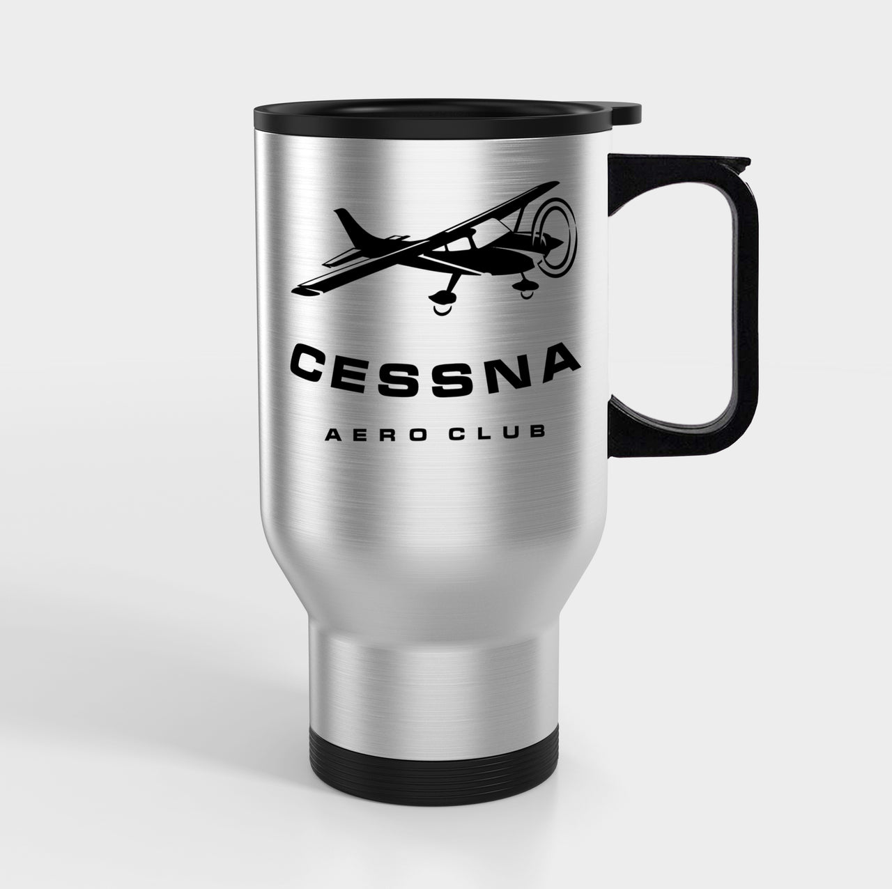 Cessna Aeroclub Designed Travel Mugs (With Holder)
