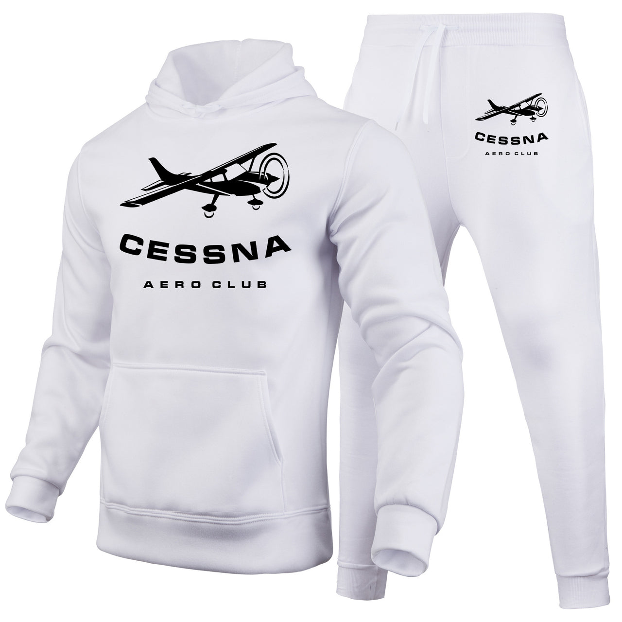 Cessna Aeroclub Designed Hoodies & Sweatpants Set