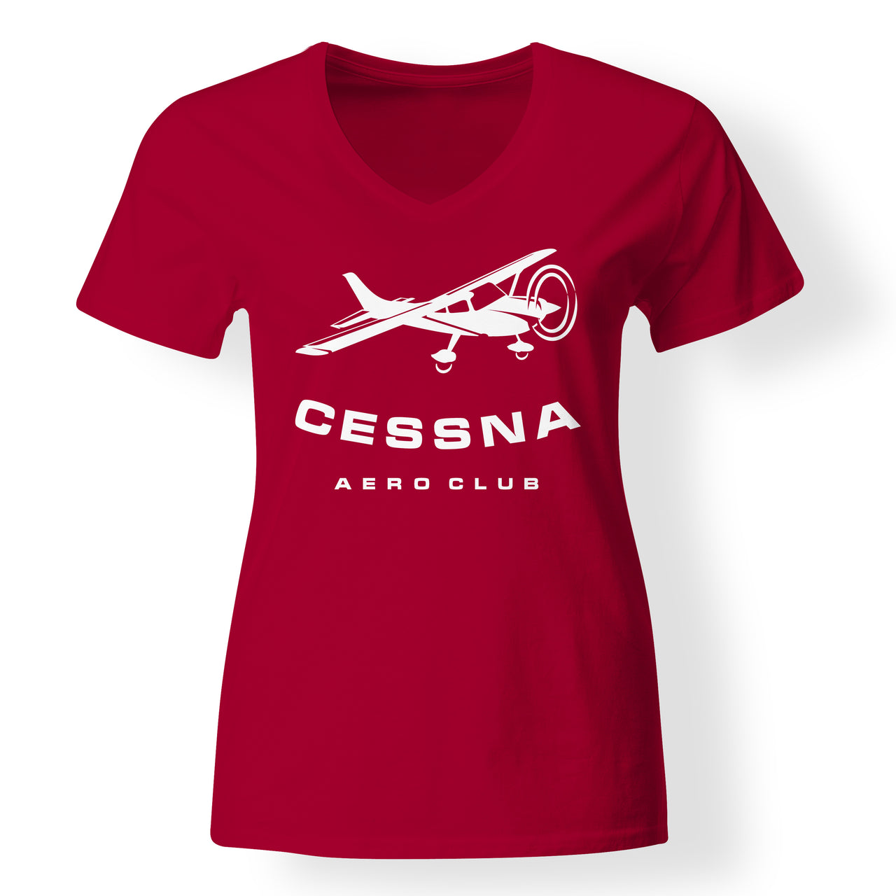 Cessna Aeroclub Designed V-Neck T-Shirts