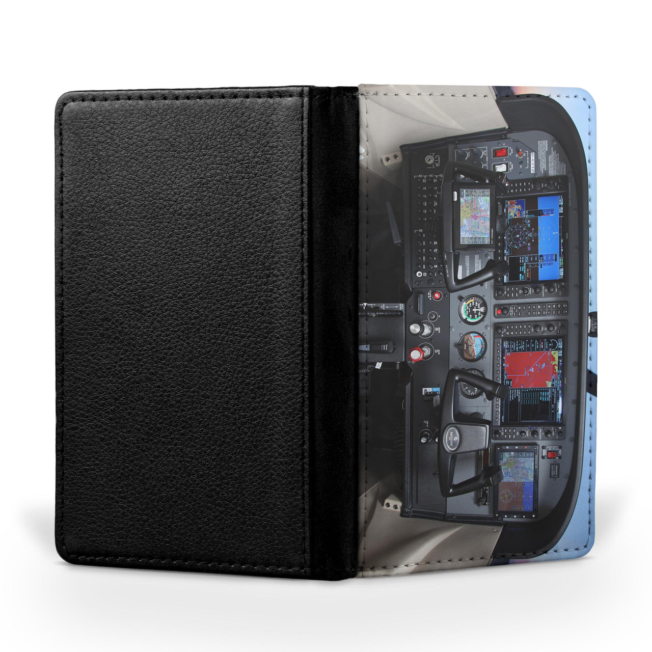 Cessna 172 Cockpit Printed Passport & Travel Cases