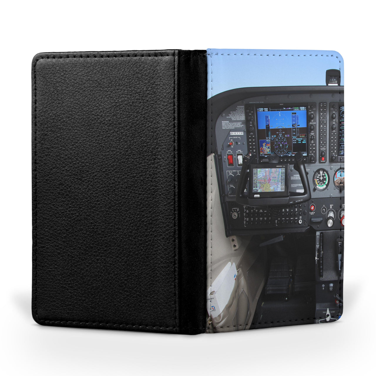 Cessna 172 Cockpit Printed Passport & Travel Cases