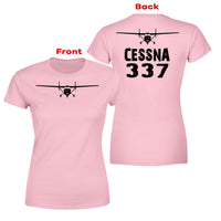 Thumbnail for Cessna 337 & Plane Designed Double-Side T-Shirts