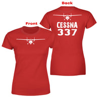 Thumbnail for Cessna 337 & Plane Designed Double-Side T-Shirts