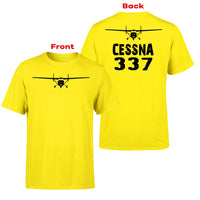 Thumbnail for Cessna 337 & Plane Designed Double-Side T-Shirts