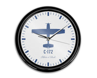 Thumbnail for Cessna C-172 Printed Wall Clocks Aviation Shop 
