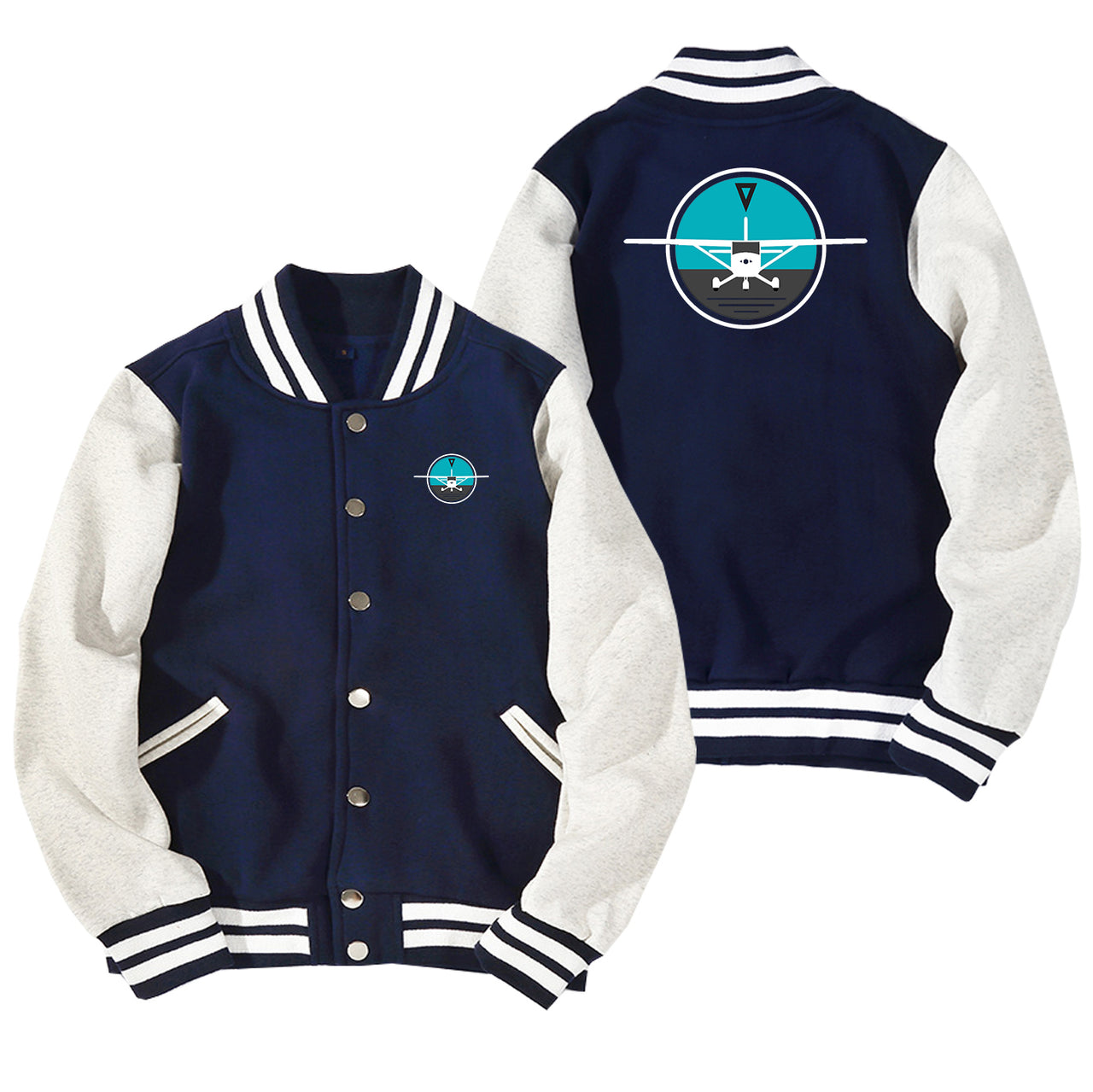 Cessna & Gyro Designed Baseball Style Jackets