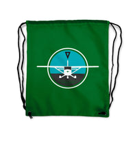 Thumbnail for Cessna & Gyro Designed Drawstring Bags