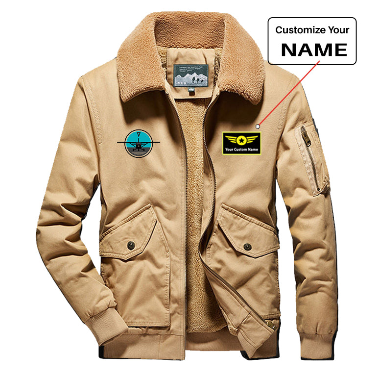 Cessna & Gyro Designed Thick Bomber Jackets