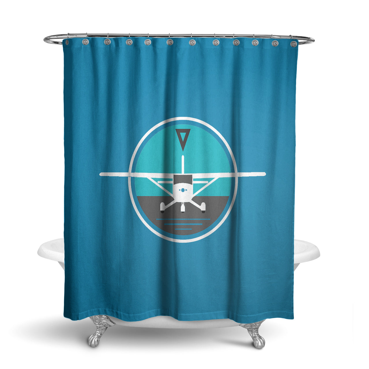 Cessna & Gyro Designed Shower Curtains