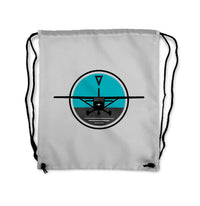 Thumbnail for Cessna & Gyro Designed Drawstring Bags