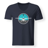 Thumbnail for Cessna & Gyro Designed V-Neck T-Shirts