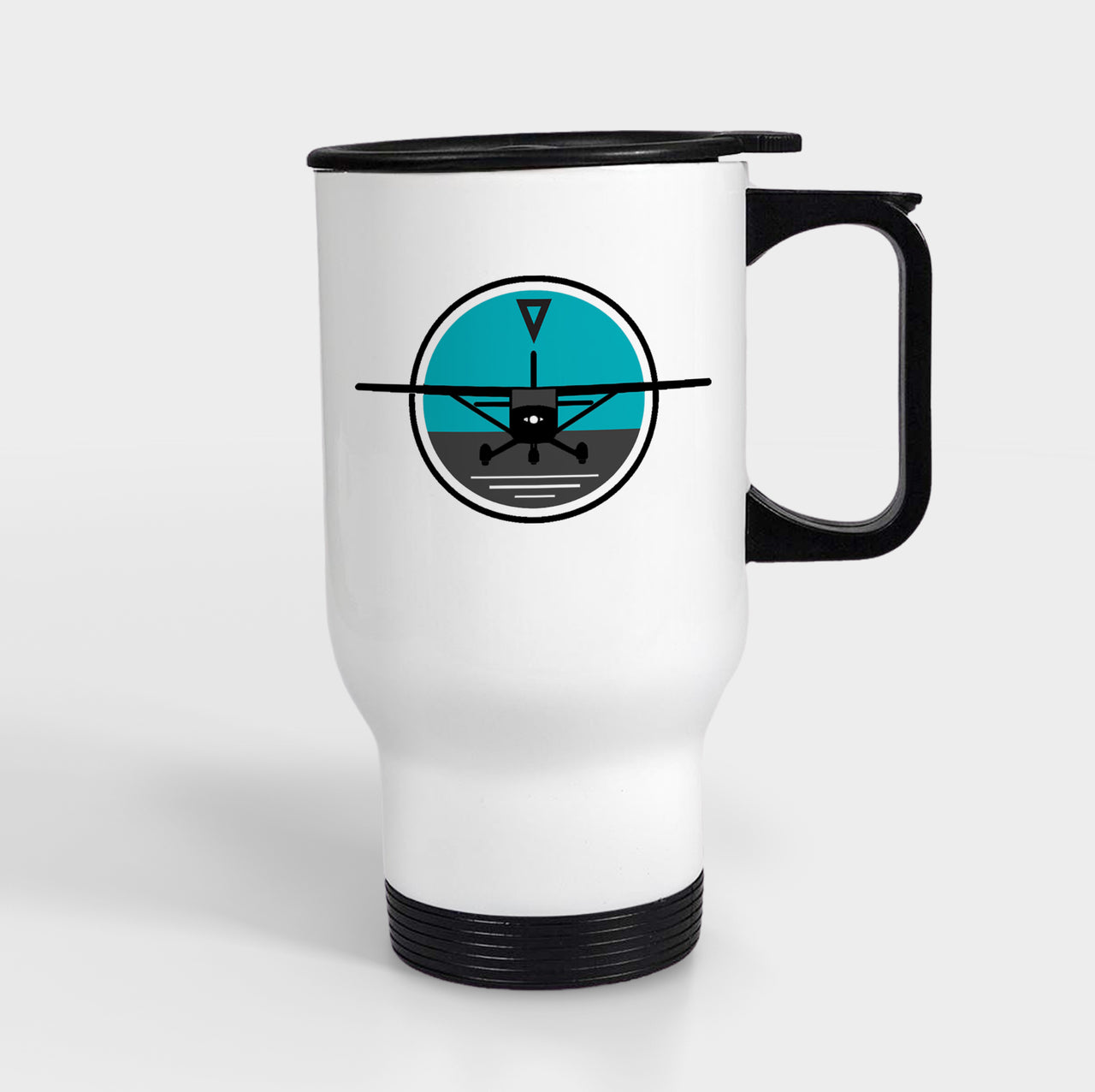 Cessna & Gyro Designed Travel Mugs (With Holder)