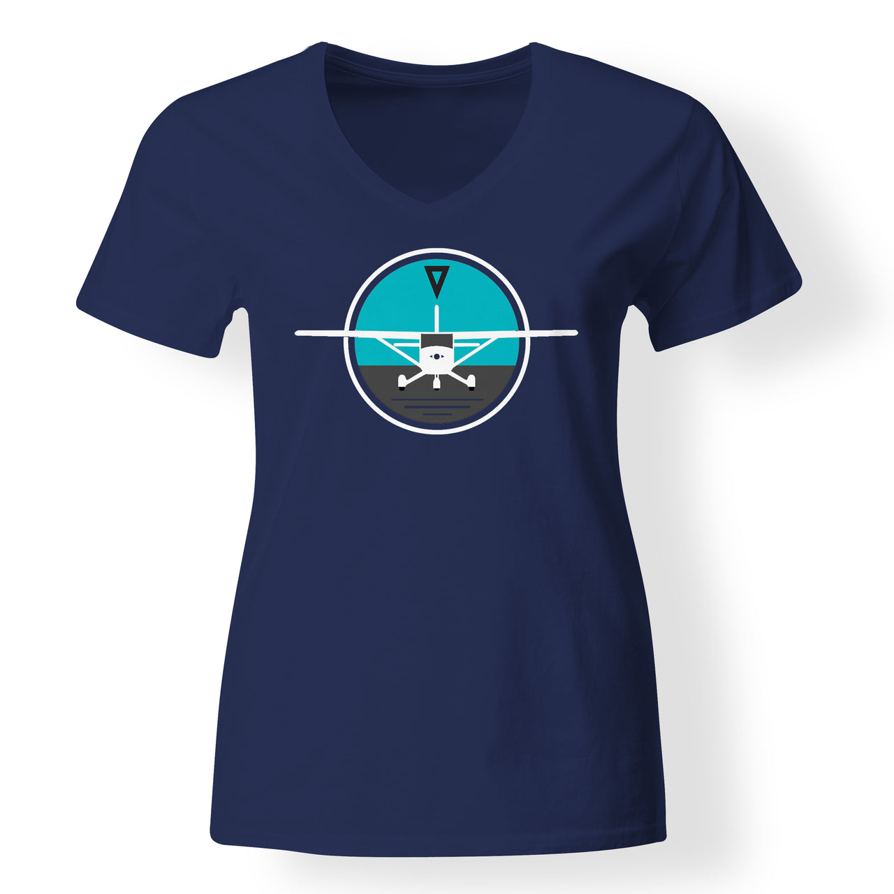 Cessna & Gyro Designed V-Neck T-Shirts