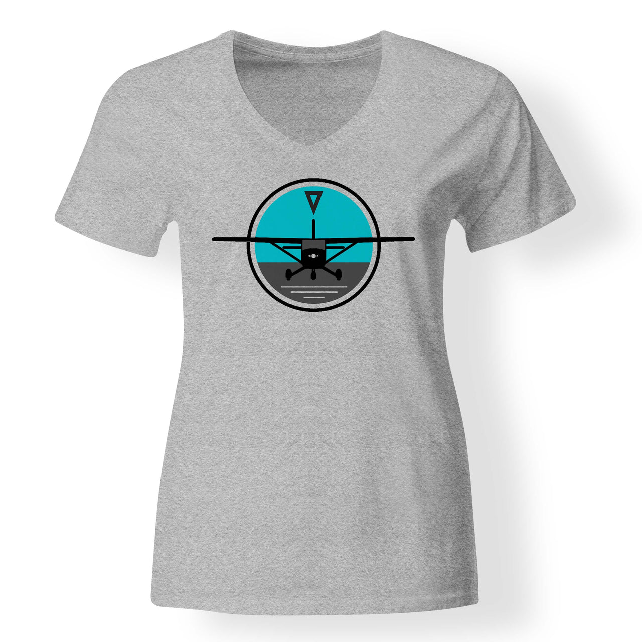 Cessna & Gyro Designed V-Neck T-Shirts
