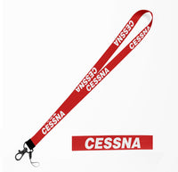 Thumbnail for Cessna & Text Designed Lanyard & ID Holders