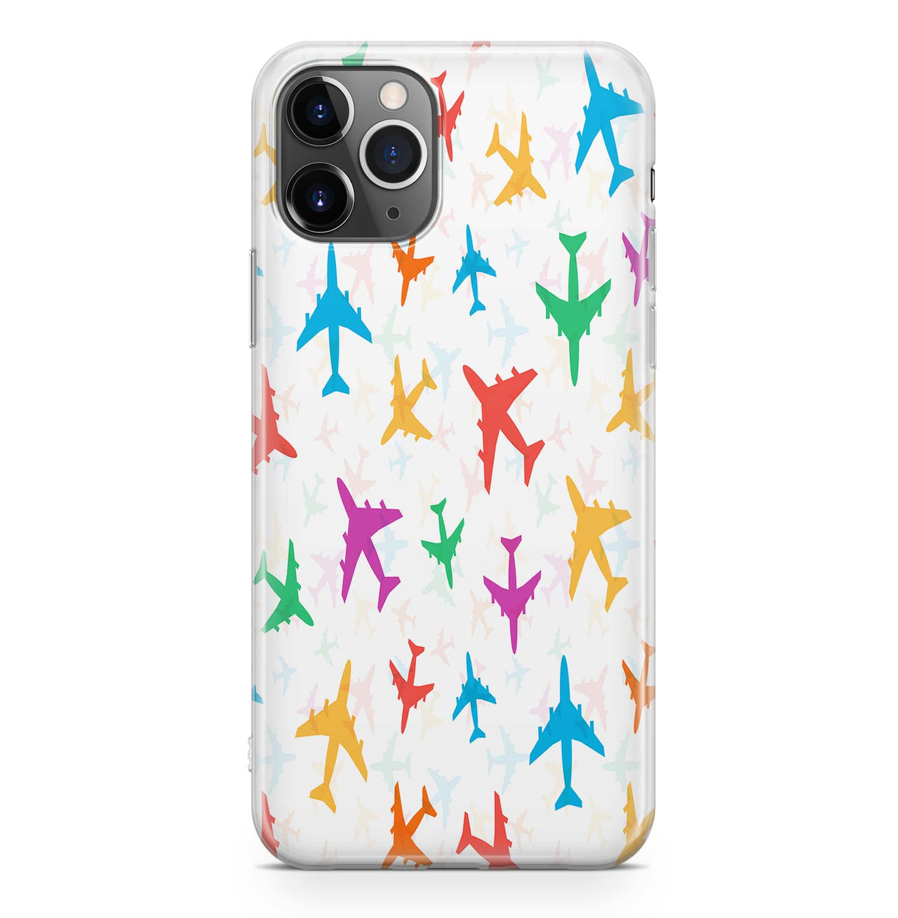 Cheerful Seamless Airplanes Designed iPhone Cases