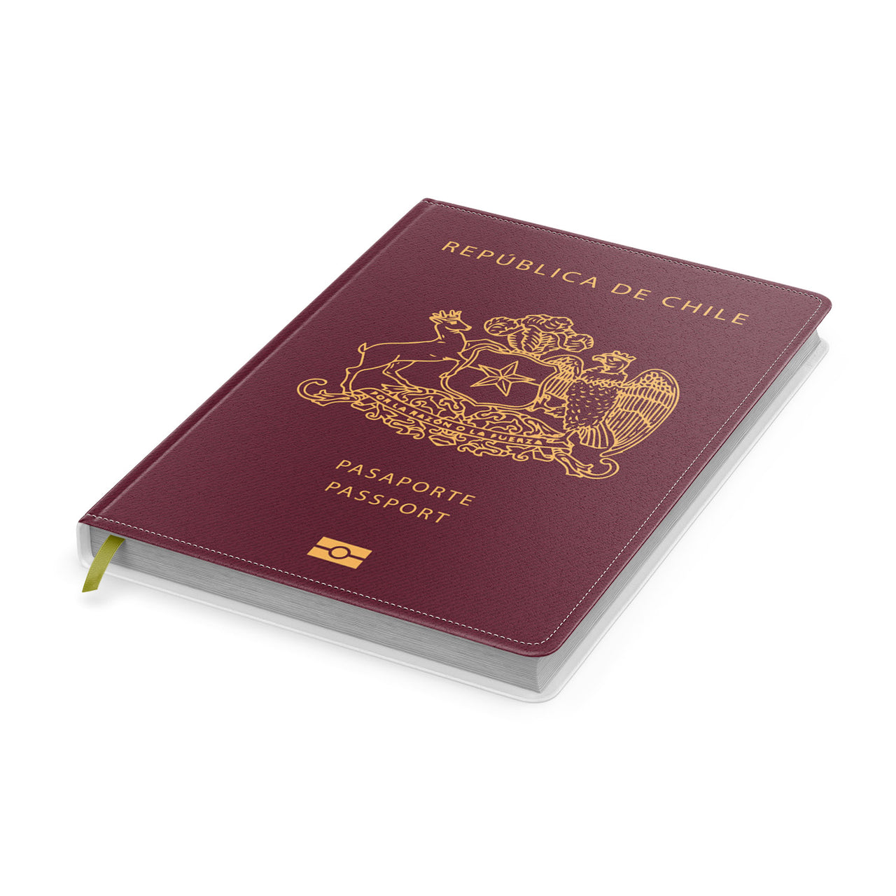 Chile Passport Designed Notebooks