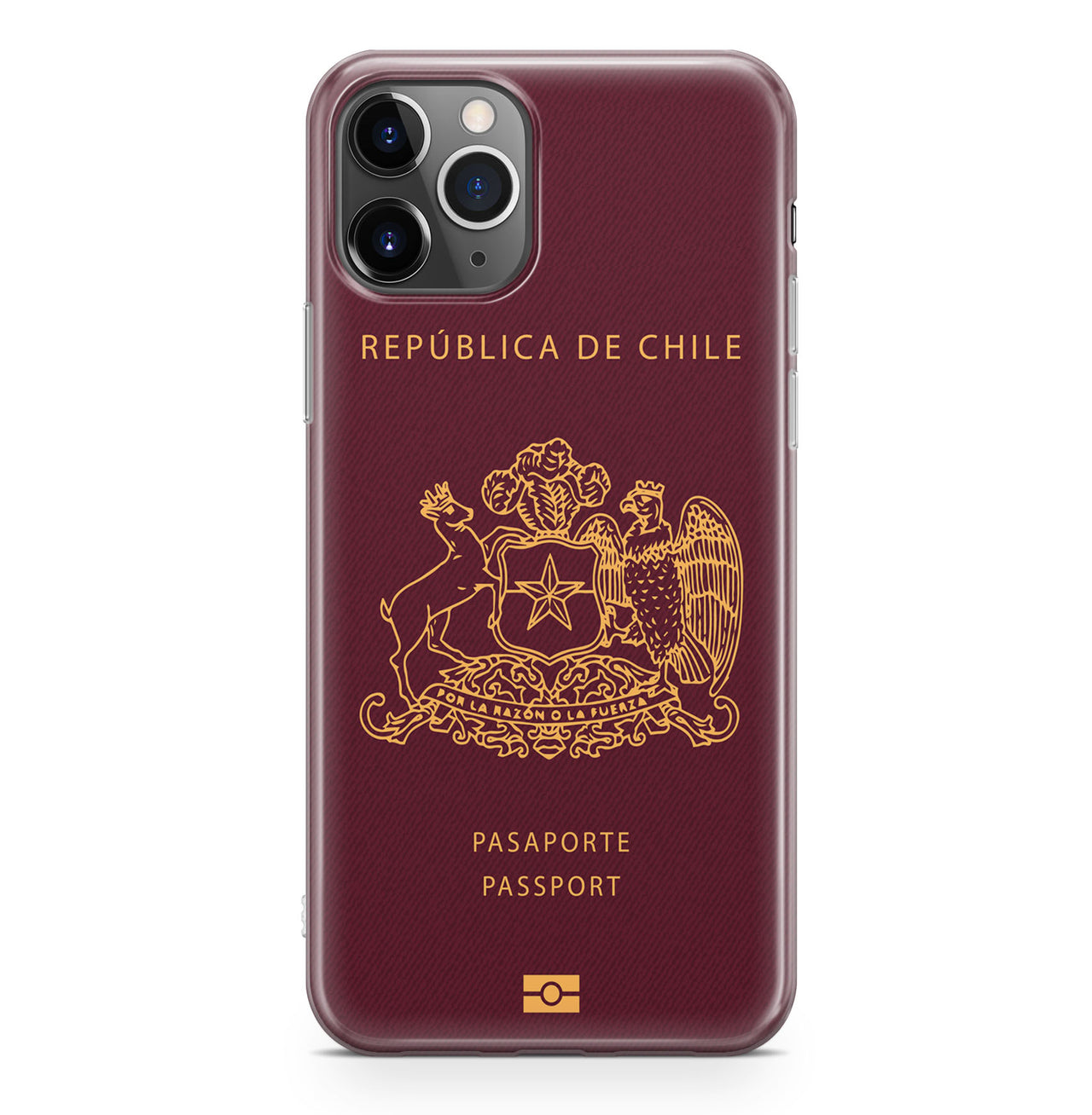 Chile Passport Designed iPhone Cases