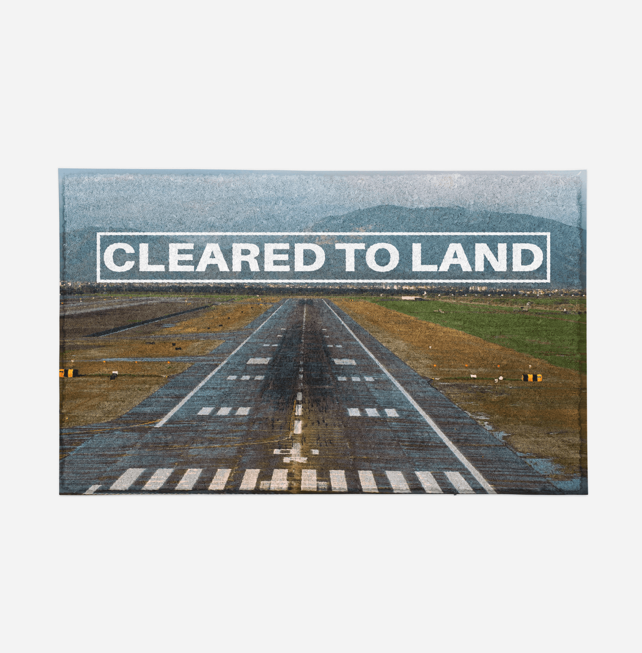 Cleared To Land Runway Designed Door Mats Aviation Shop 