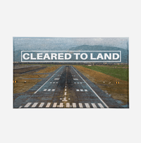 Thumbnail for Cleared To Land Runway Designed Door Mats Aviation Shop 