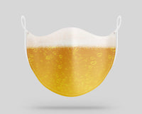 Thumbnail for Close up with Beer Foams & Bubbles Designed Face Masks