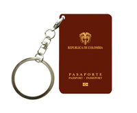 Thumbnail for Colombia Passport Designed Key Chains