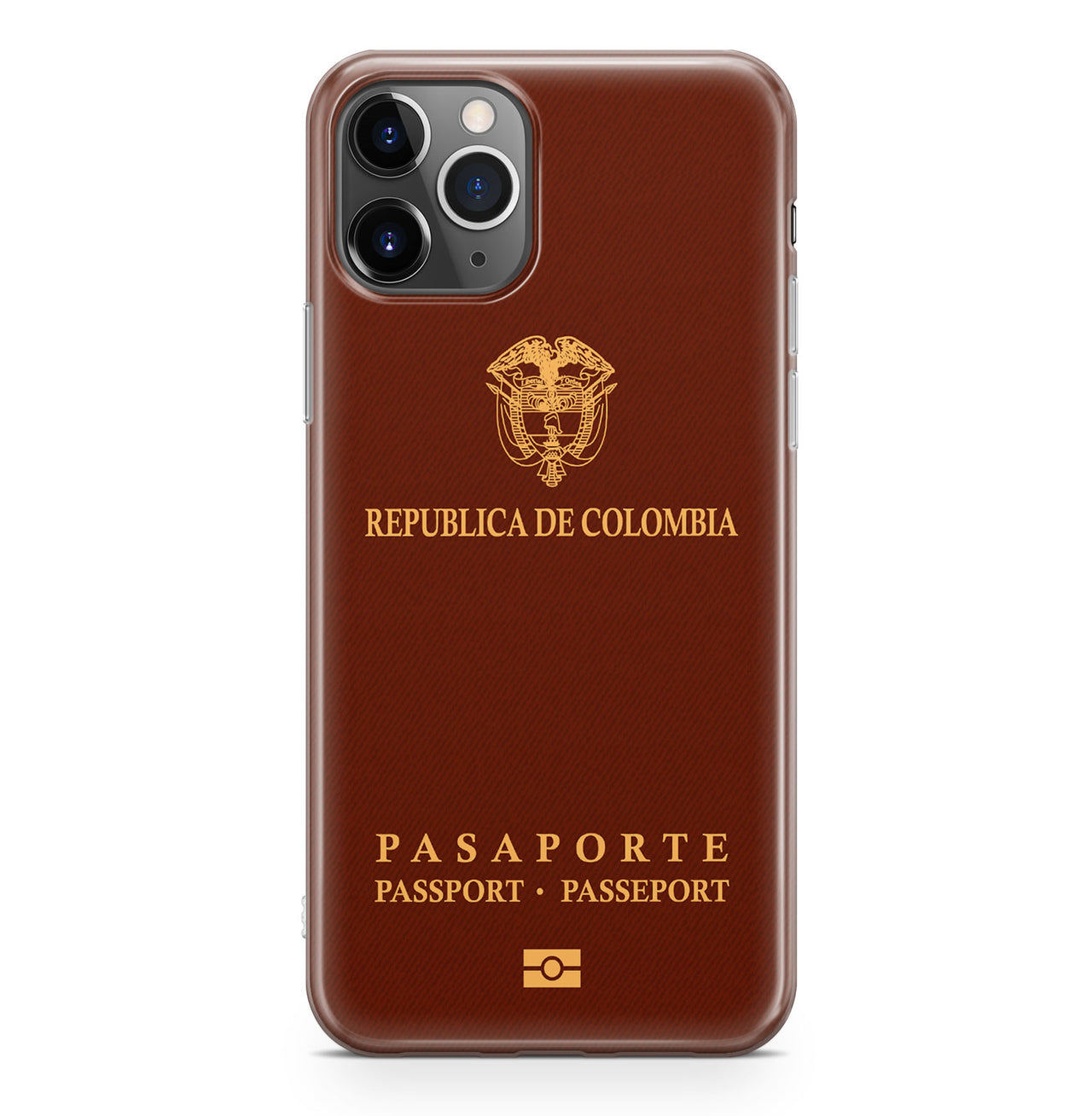 Colombia Passport Designed iPhone Cases