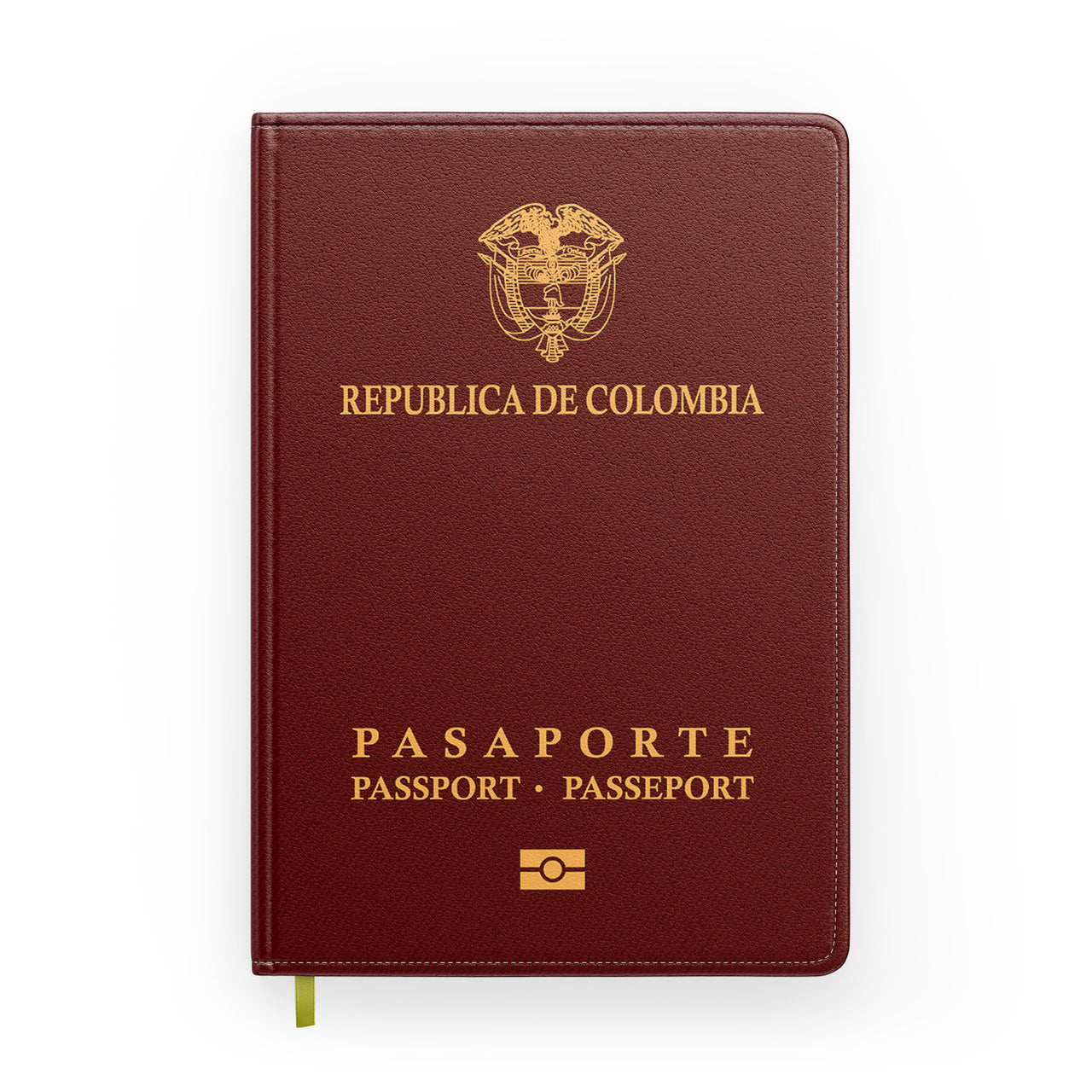 Colombia Passport Designed Notebooks