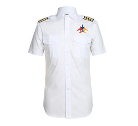 Colourful 3 Airplanes Pilot Shirts