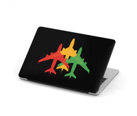 Thumbnail for Colourful 3 Airplanes Designed Macbook Cases