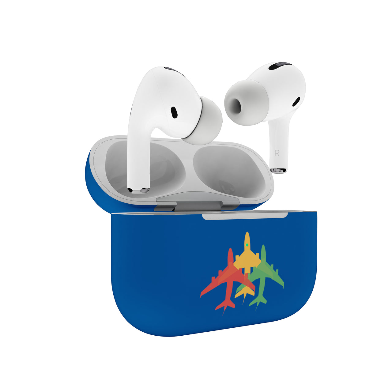 Colourful 3 Airplanes Designed AirPods "Pro" Cases
