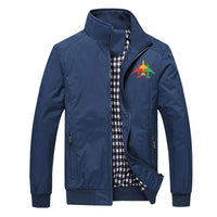 Thumbnail for Colourful 3 Airplanes Designed Stylish Jackets