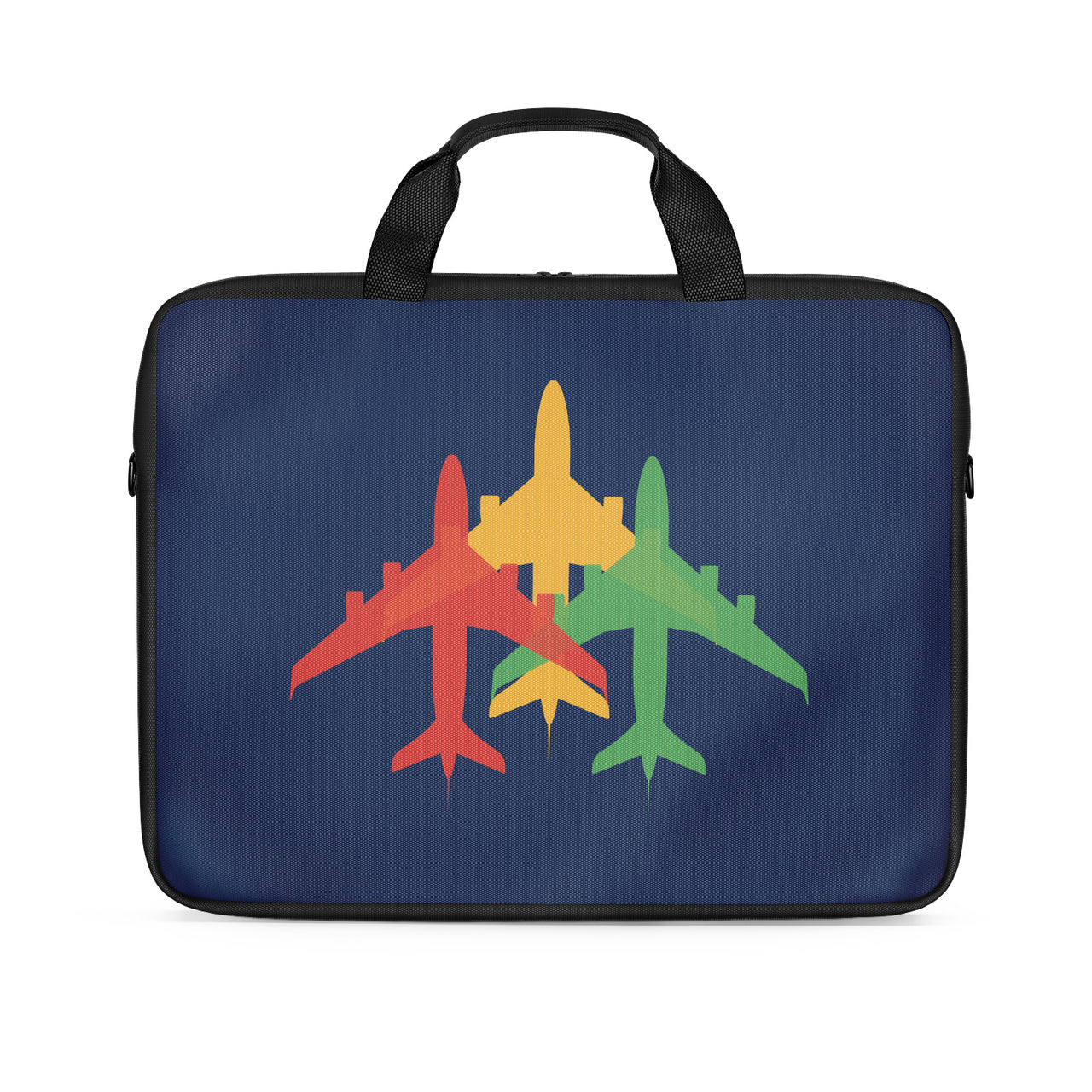 Colourful 3 Airplanes Designed Laptop & Tablet Bags