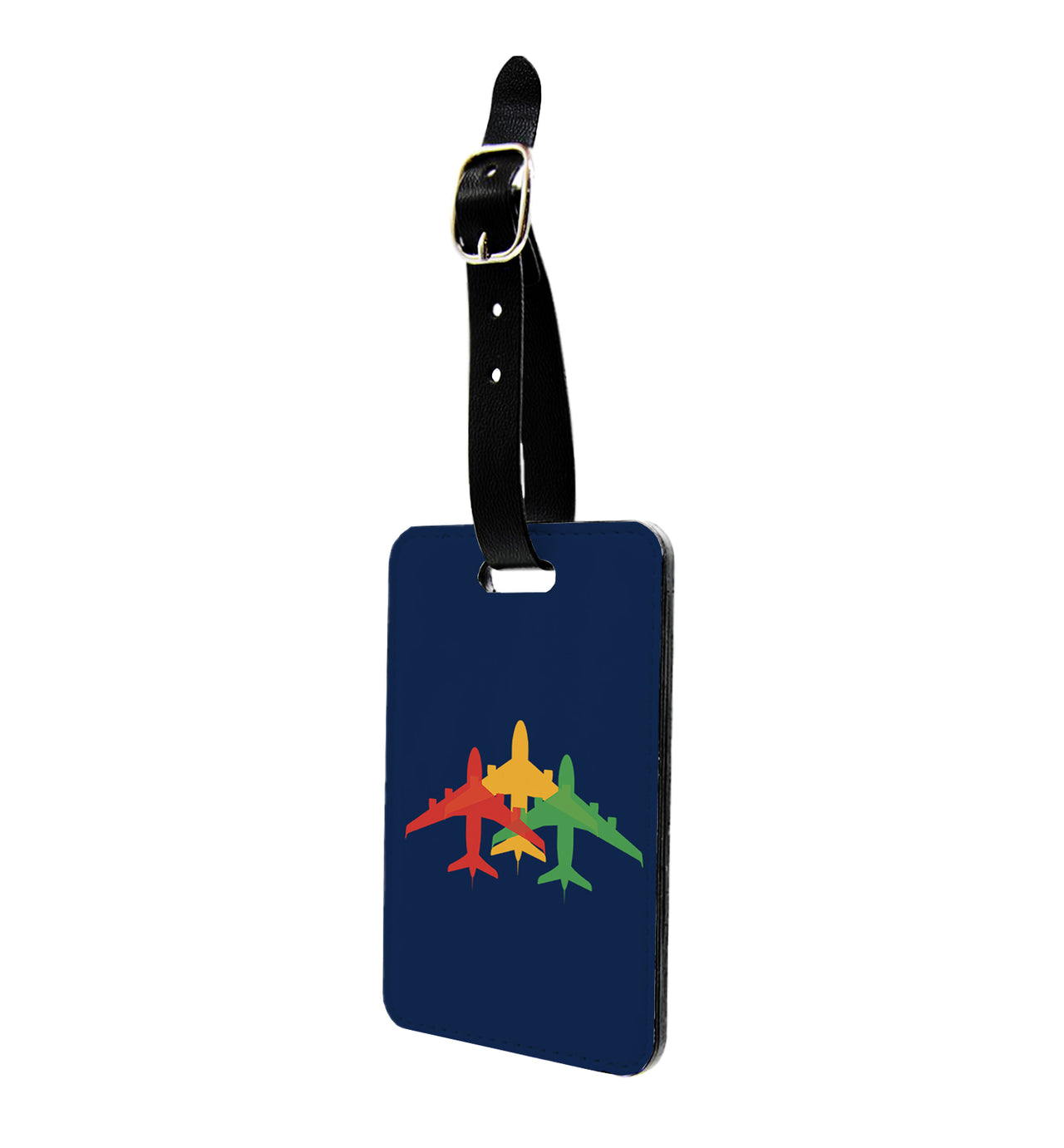 Colourful 3 Airplanes Designed Luggage Tag