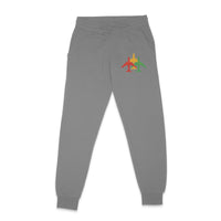 Thumbnail for Colourful 3 Airplanes Designed Sweatpants