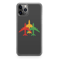 Thumbnail for Colourful 3 Airplanes Designed iPhone Cases