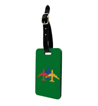 Thumbnail for Colourful 3 Airplanes Designed Luggage Tag